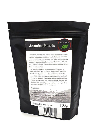 Jasmine Pearls tea package