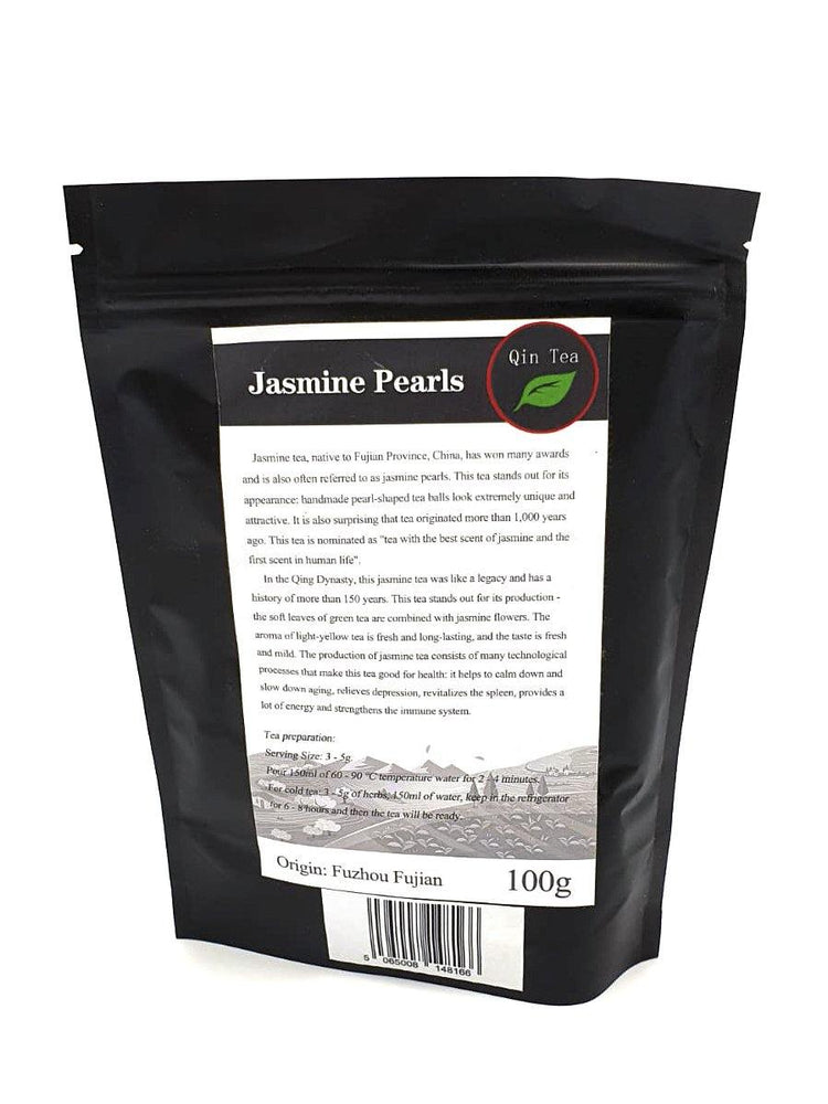 Jasmine Pearls tea package