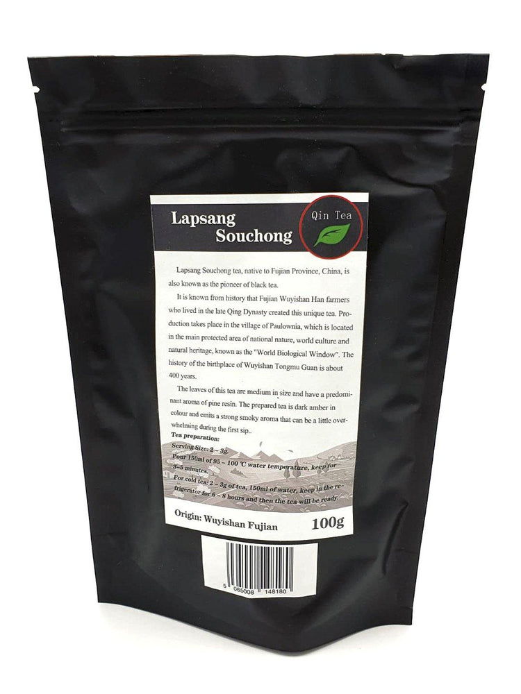 Lapsang Souchong tea package